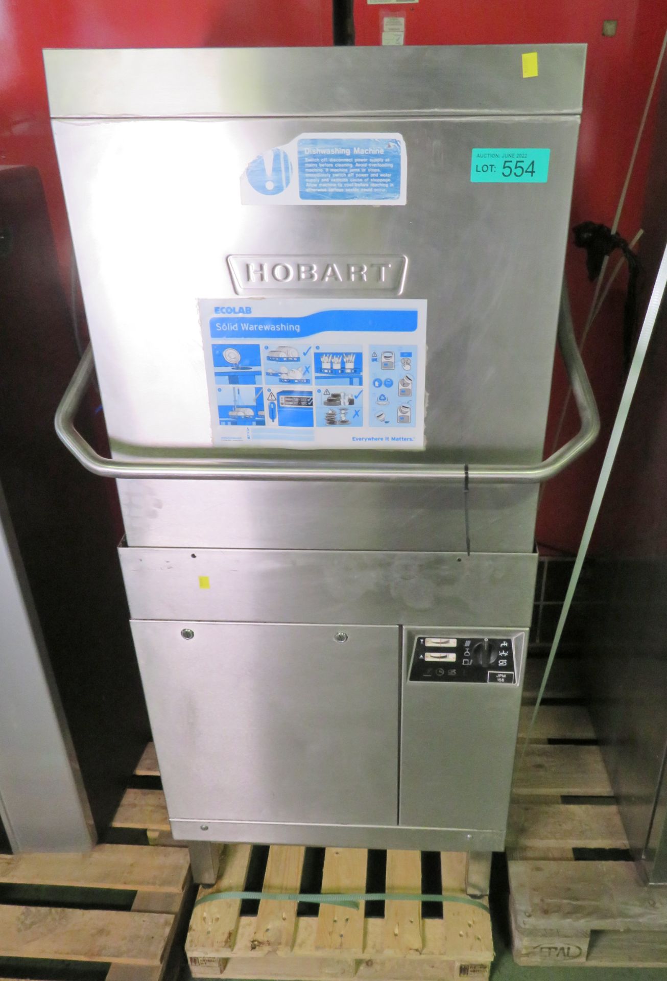 Hobart RMX70-30 Hood Dishwasher L 770 x W 840 x H 1500mm - 415V - Image 4 of 5