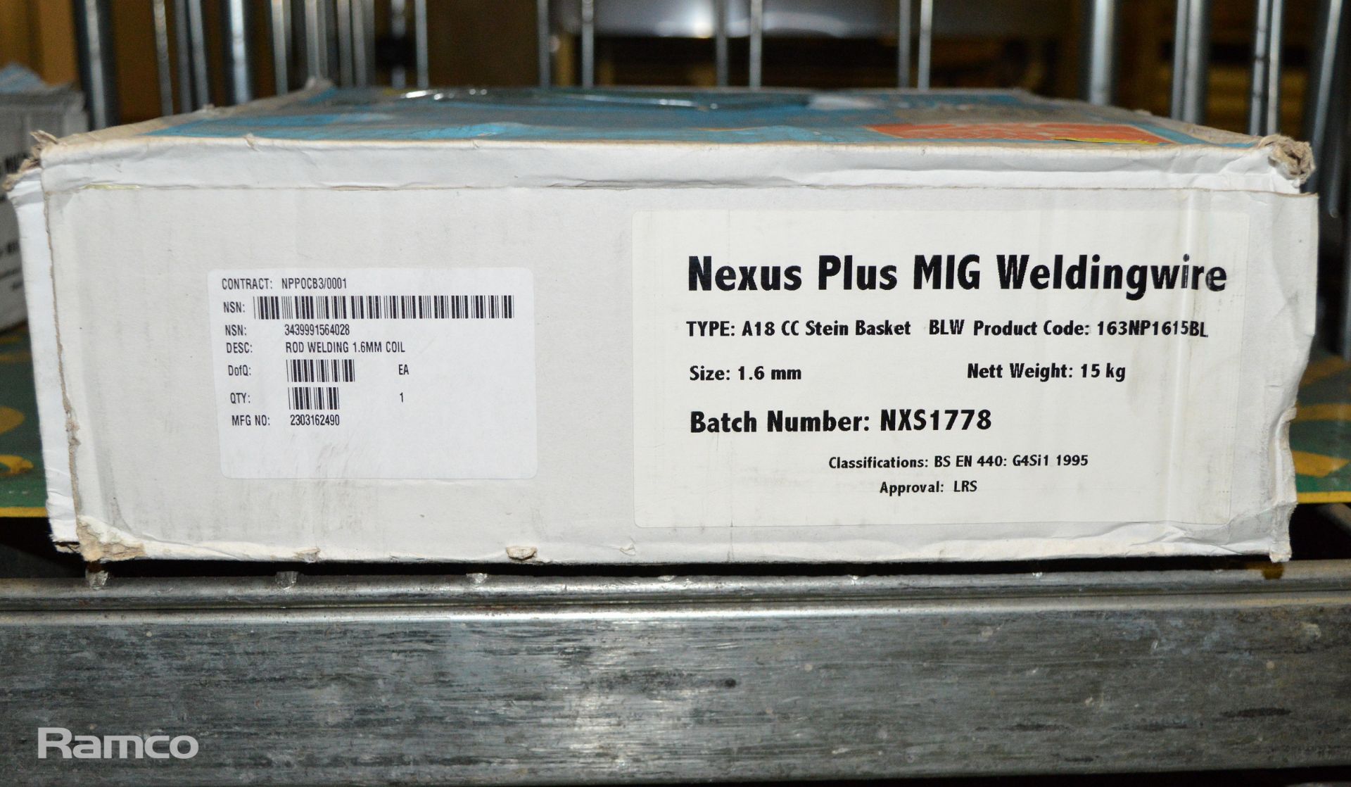 Nexus Plus mig welding wire 1.6mm - Image 2 of 2