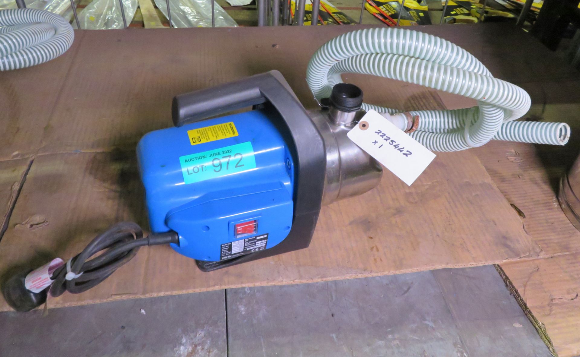 Clarke SPE1200SS Electric Pump 240V 1200W