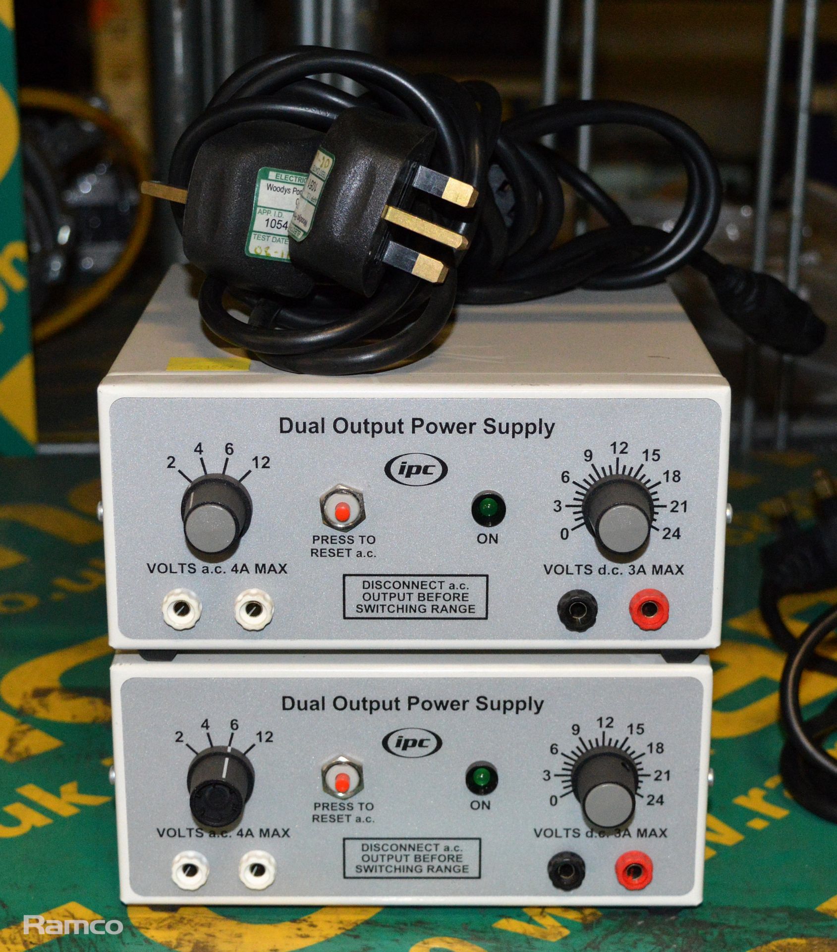 2x IPC - 0978-P Dual Output Power Supply Units