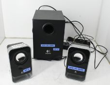 Logitech LS21 S-00042 multimedia speaker set