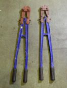 2x Bolt croppers