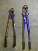 2x Bolt croppers