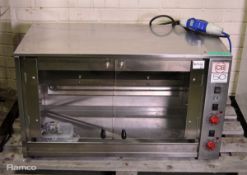 CB E-8P-S2 electric rotisserie - L88 x W43 x H53cm