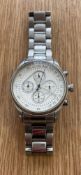 Mens Dolce & Gabbana stainless steel Chronograph watch - needs new battery - 5ATM water resistant