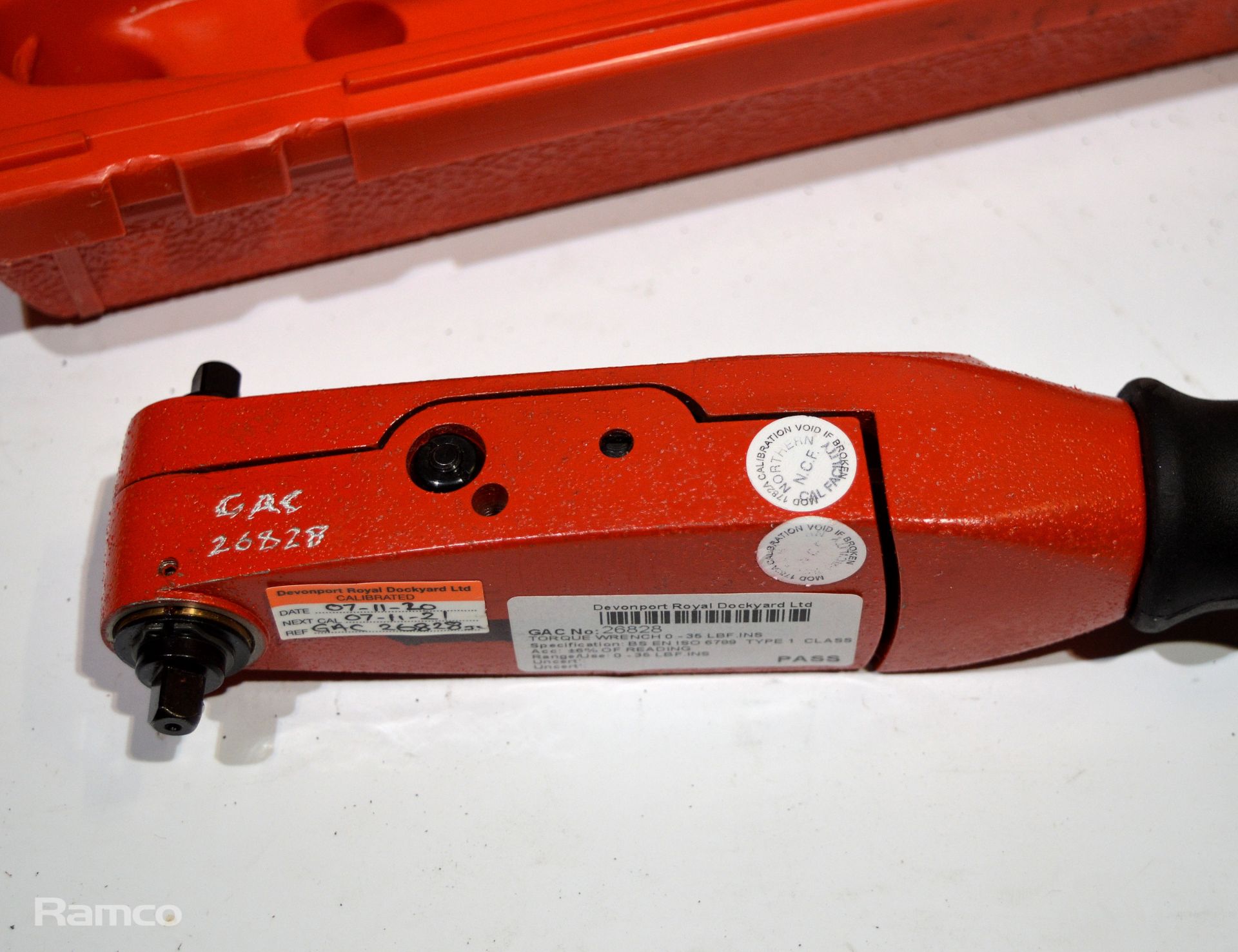 Torqueleader dial measuring torque wrench 0-35Lbs - Image 2 of 2
