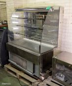 Frost-Tech refrigerated display unit - L1200 x D780 x H1480mm