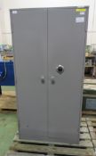 Double door combination cupboard - L92 x W48 x H183cm