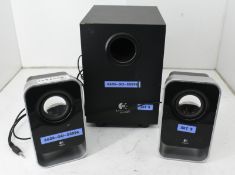 Logitech LS21 S-00042 multimedia speaker set