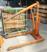 EPCO portable garage/workshop crane 100 x 160 x 170cm - AS SPARES OR REPAIRS