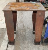 3ft x 2ft engineers metal work bench