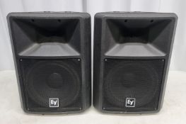 2 x Electro-Voice SX300 speakers
