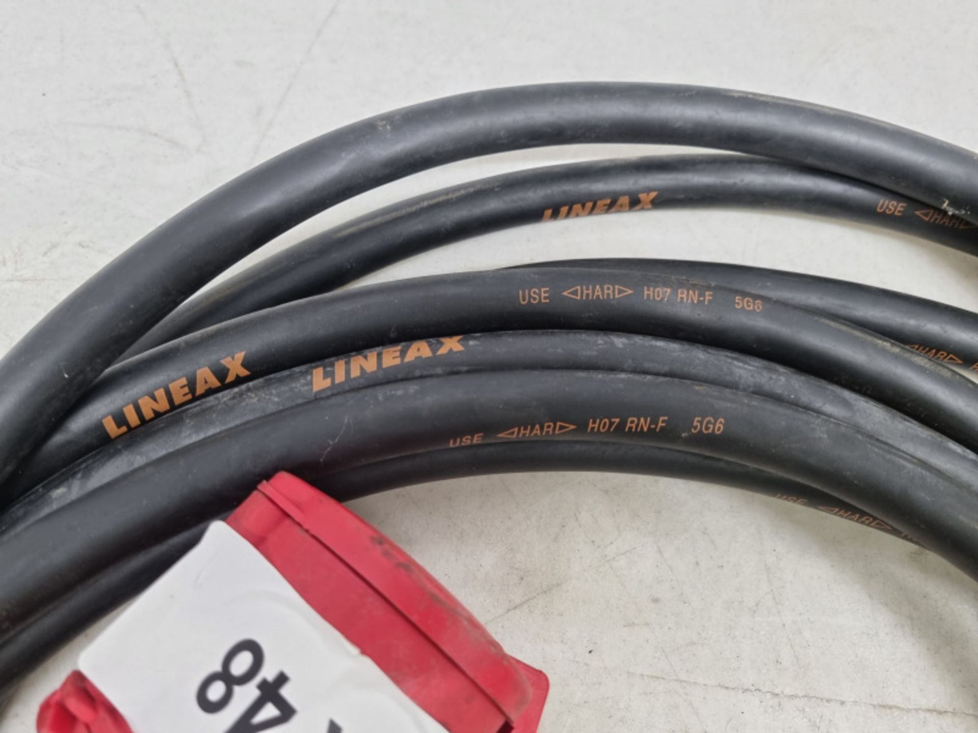 10 metre 32 A 3 phase cable - Image 3 of 3