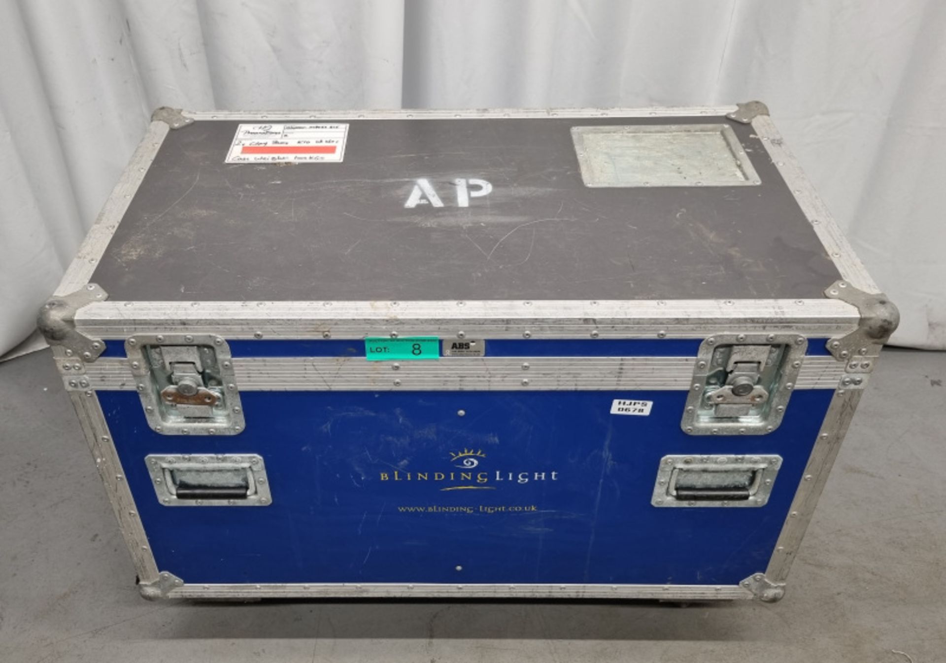 2 x Clay Paky Aleda Wash K10 with flight case - Image 6 of 6