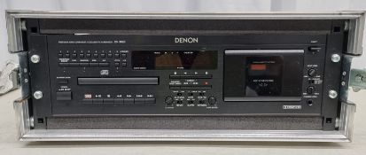 Denon DN-T620 CD Cassette Deck in flight case