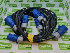 5 x 16a 3m power cable