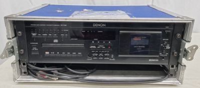 Denon DN-T620 CD player in flight case