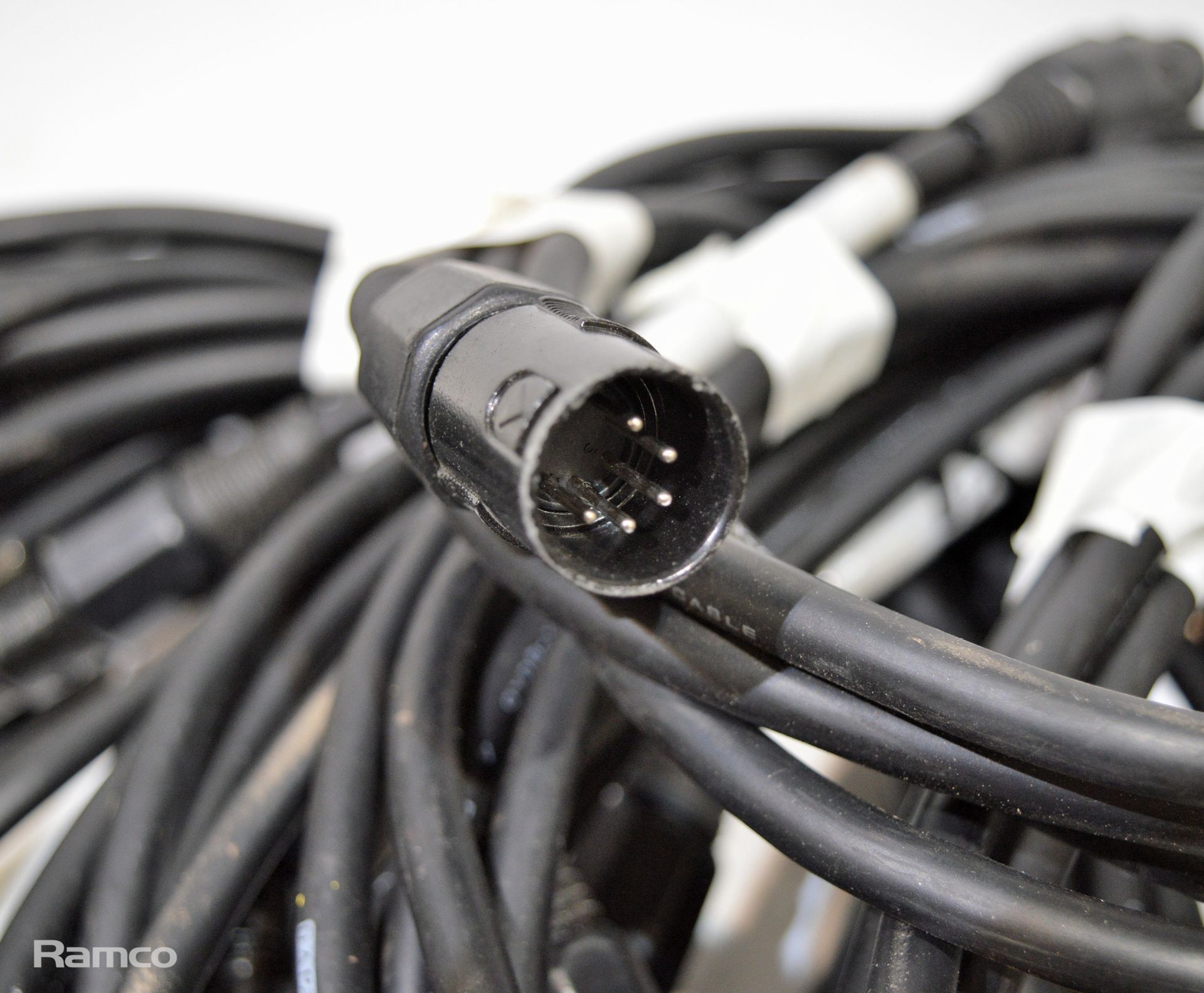 10 x 3m DMX 5 pin cables - Image 3 of 4