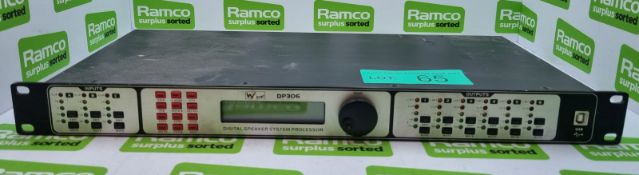 W audio DP306 digital speaker system processor