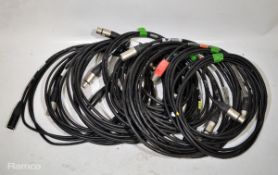 10 x DMX 5 pin cables