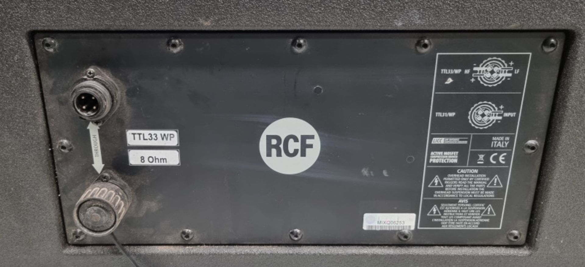 RCF TTL33/WP 3-way active line array module - Image 3 of 3