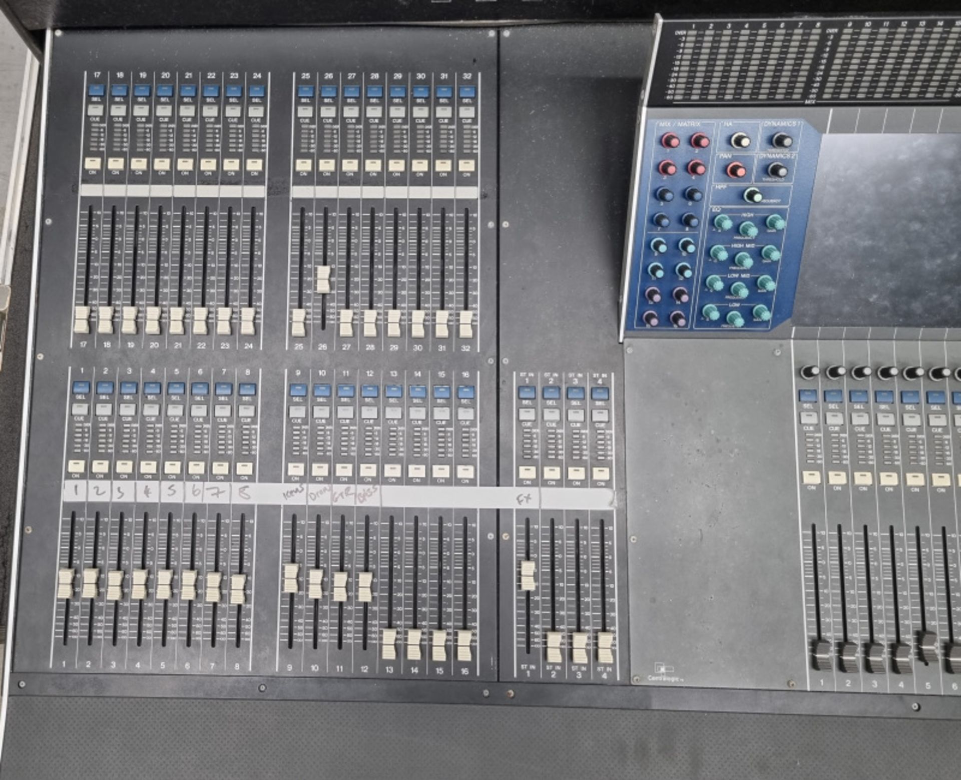 Yamaha M7-CL ES digital mixer with 2 x Dante cards in flight case - Image 2 of 7