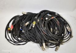 21 x DMX 5 pin cables