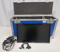 22 inch Acer monitor KA220HQ in flight case