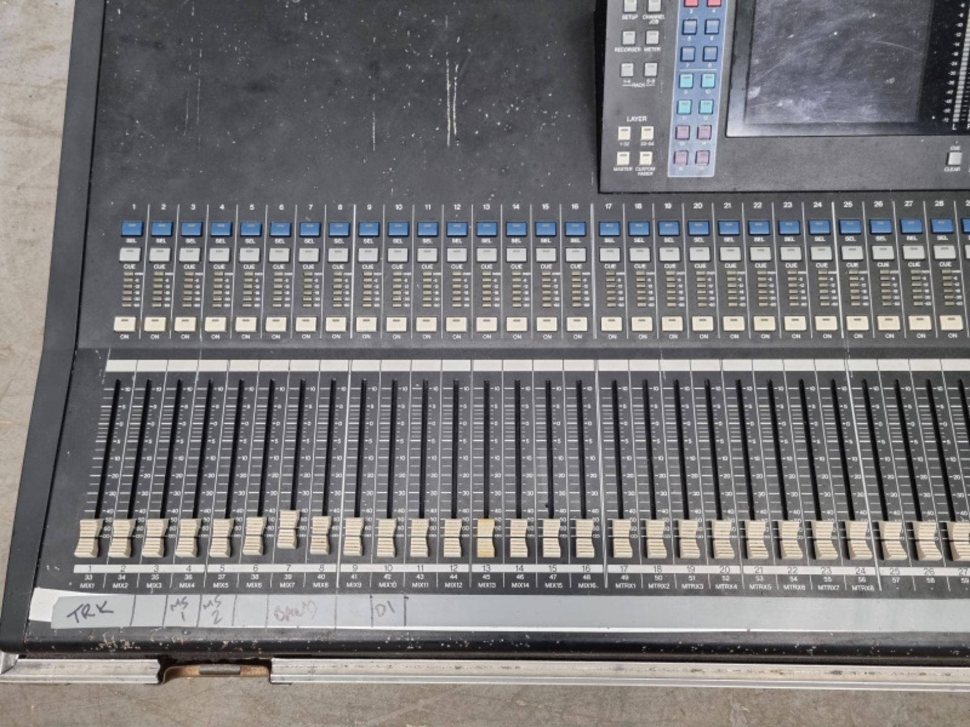 Yamaha LS9-32 digital mixer with flight case - Image 2 of 5