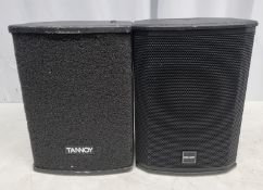 2 x Tannoy VX8 Loudspeakers