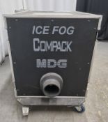 MDG Ice Fog Compack Low fof machine with spares