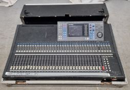 Yamaha LS9-32 digital mixer with flight case