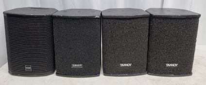 4 x Tannoy VX8 Loudspeakers