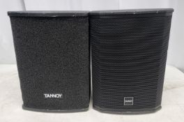 2 x Tannoy VX8 Loudspeakers