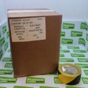 Anixter Black & Yellow Warning Tape - 48mm x 33m - 24 rolls per box - 52 boxes