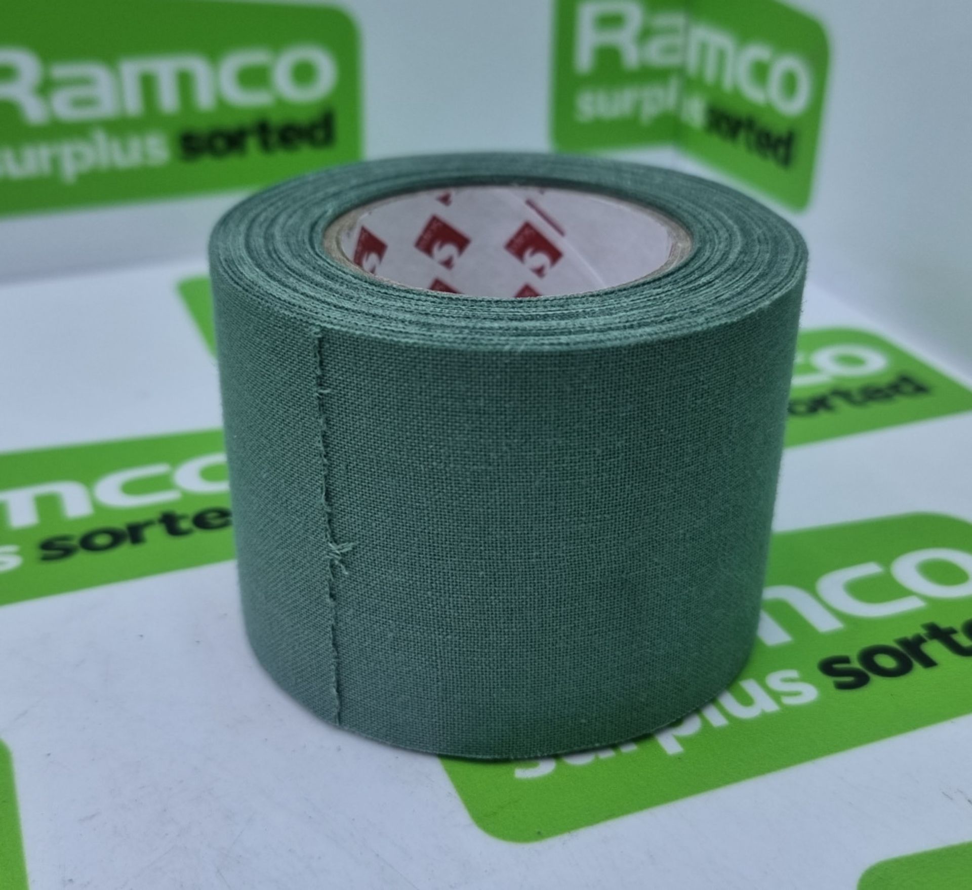 Scapa Pro Cloth Adhesive Tape - Olive Green - 50mm x 10m - 96 rolls per box - 22 boxes - Image 2 of 4