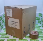 Scapa Havanna PVC Packaging Tape - W50mm x L66m - 36 rolls per box - 39 boxes
