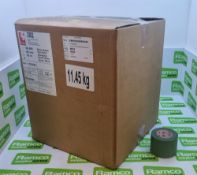 Scapa 3302 Cloth Adhesive Tape - Olive Green - 50mm x 10m - 96 rolls per box - 33 boxes