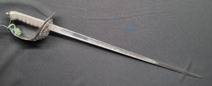 Henry Wilkinson Royal Engineers Ceremonial Sword - serial number 50421