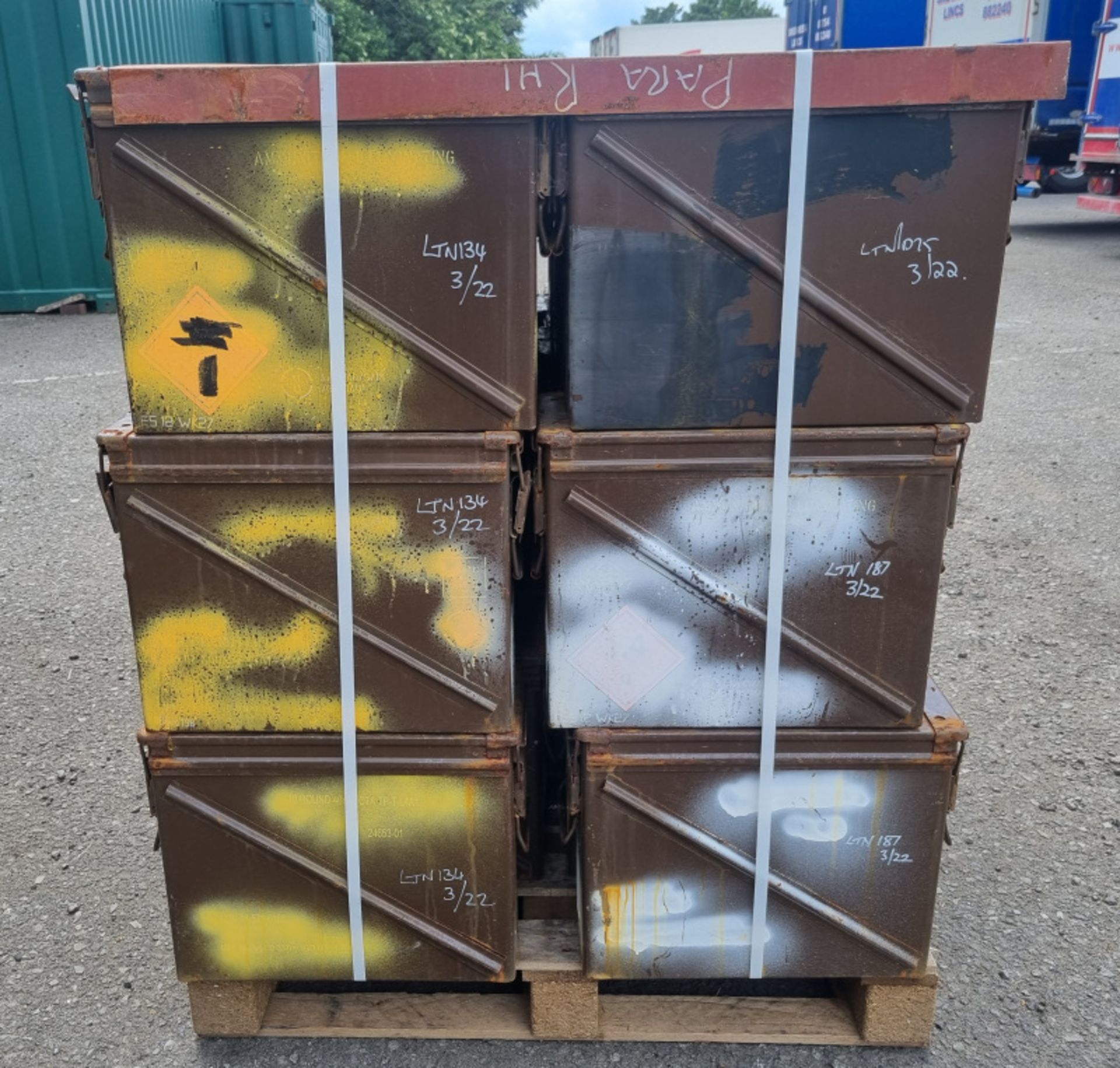 1x Pallet of M548 ammo containers - total quantity 36 - Image 4 of 12