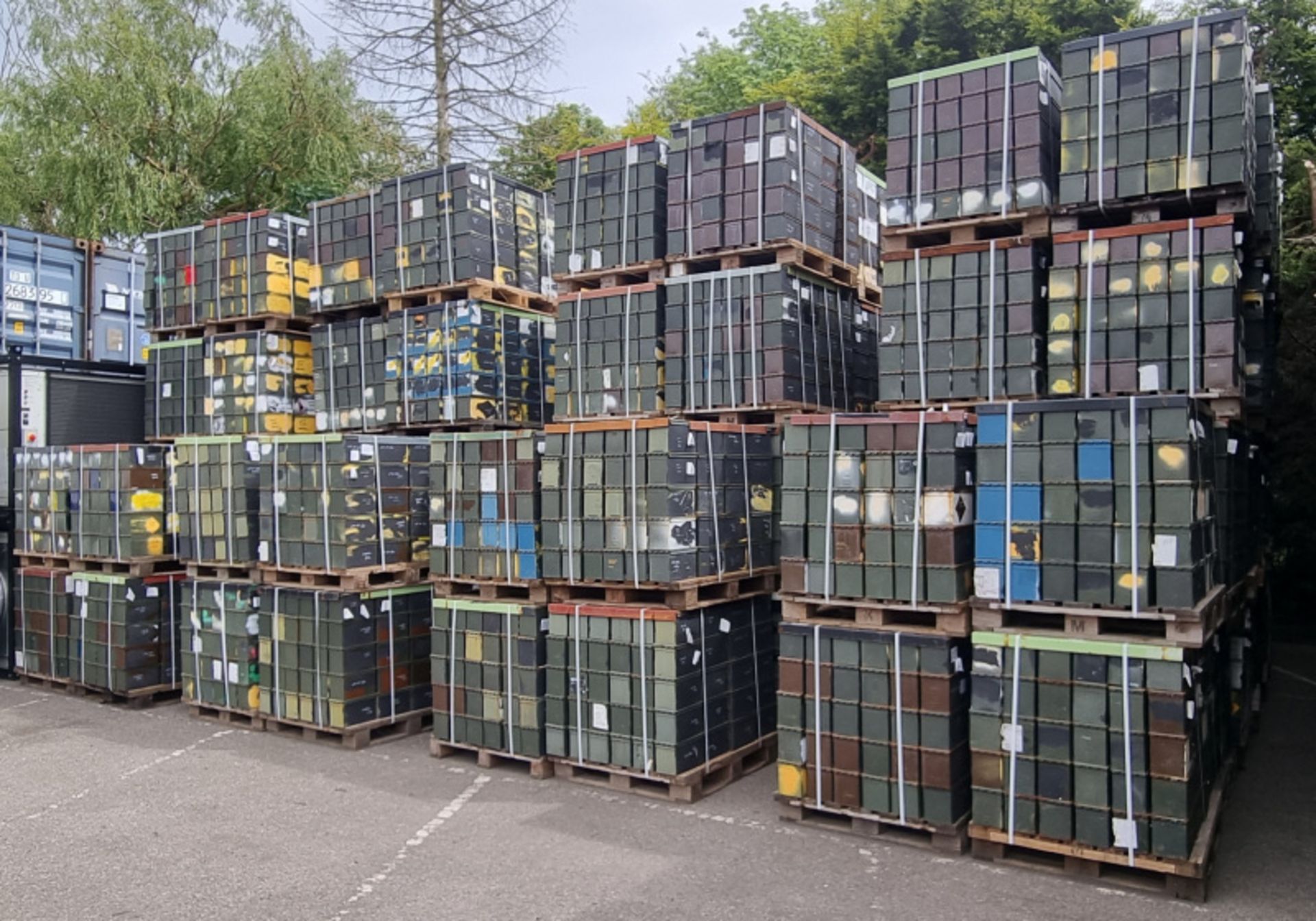 48x Pallets of M2A1 ammo containers - total quantity 5760 - Image 11 of 11