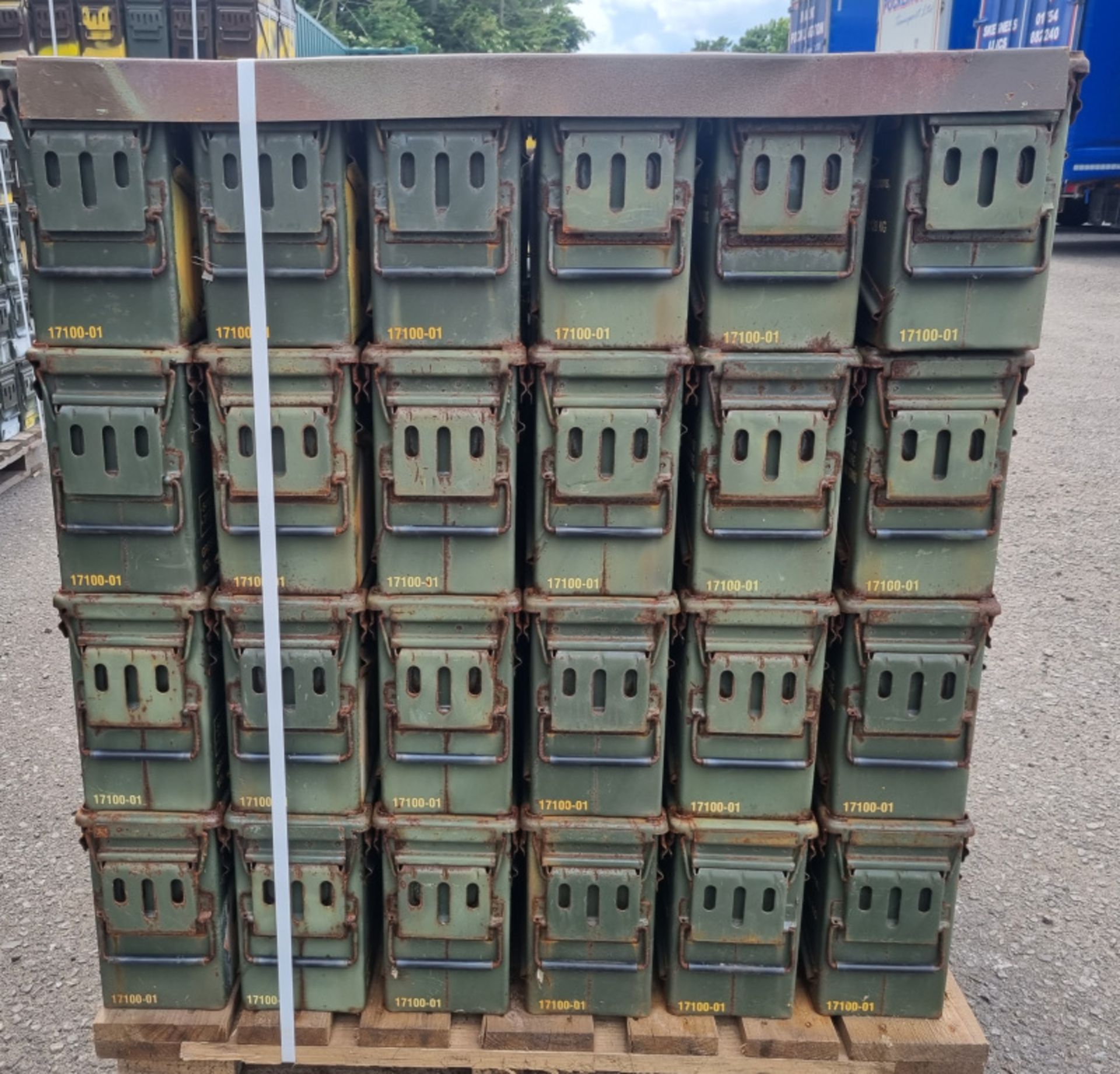 48x Pallets of PA120 ammo containers - total quantity 2688 - Image 5 of 13