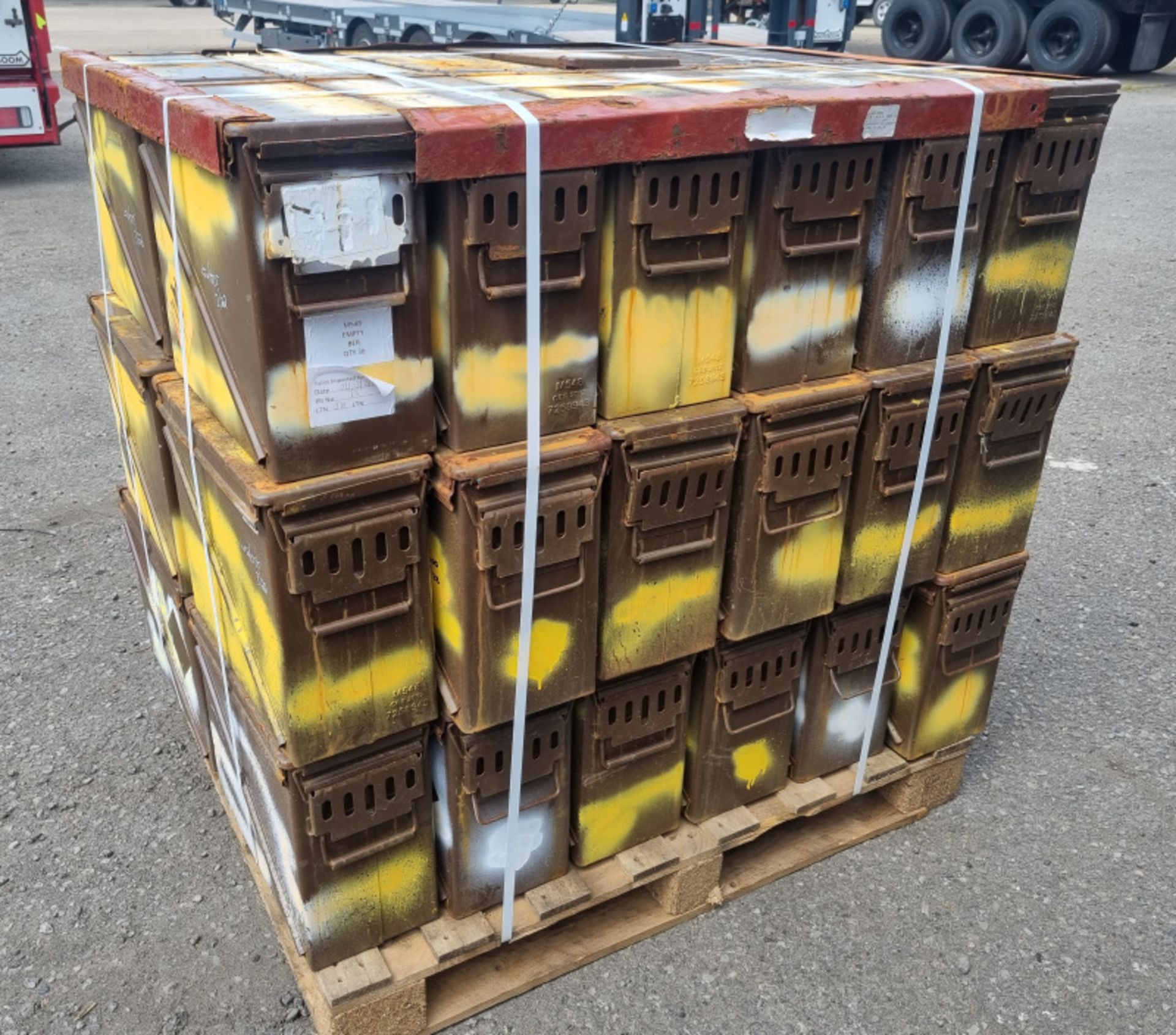 24x Pallets of M548 ammo containers - total quantity 864 - Image 3 of 12