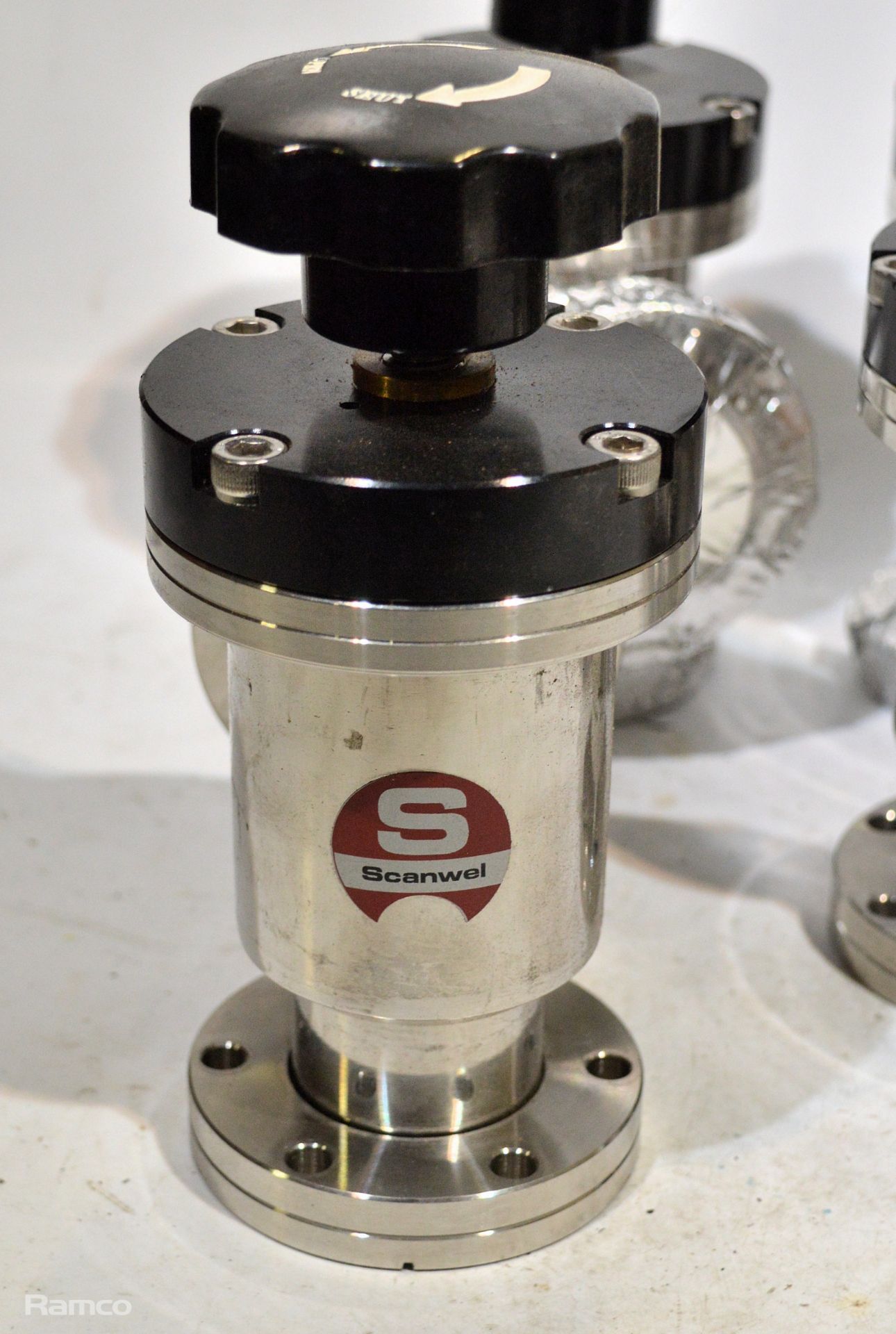 6x Scanwell Conflat Bellows Vacuum Valves - Image 2 of 5