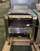 Buffalo GF269 Conveyor toaster - 230V - 50Hz - L37 x W423 x H43cm