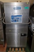 Hobart RMX70-30 Hood Dishwasher - L770 x W840 x H1500mm - 415V