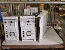 2x SPM control panels, EXTR control panel