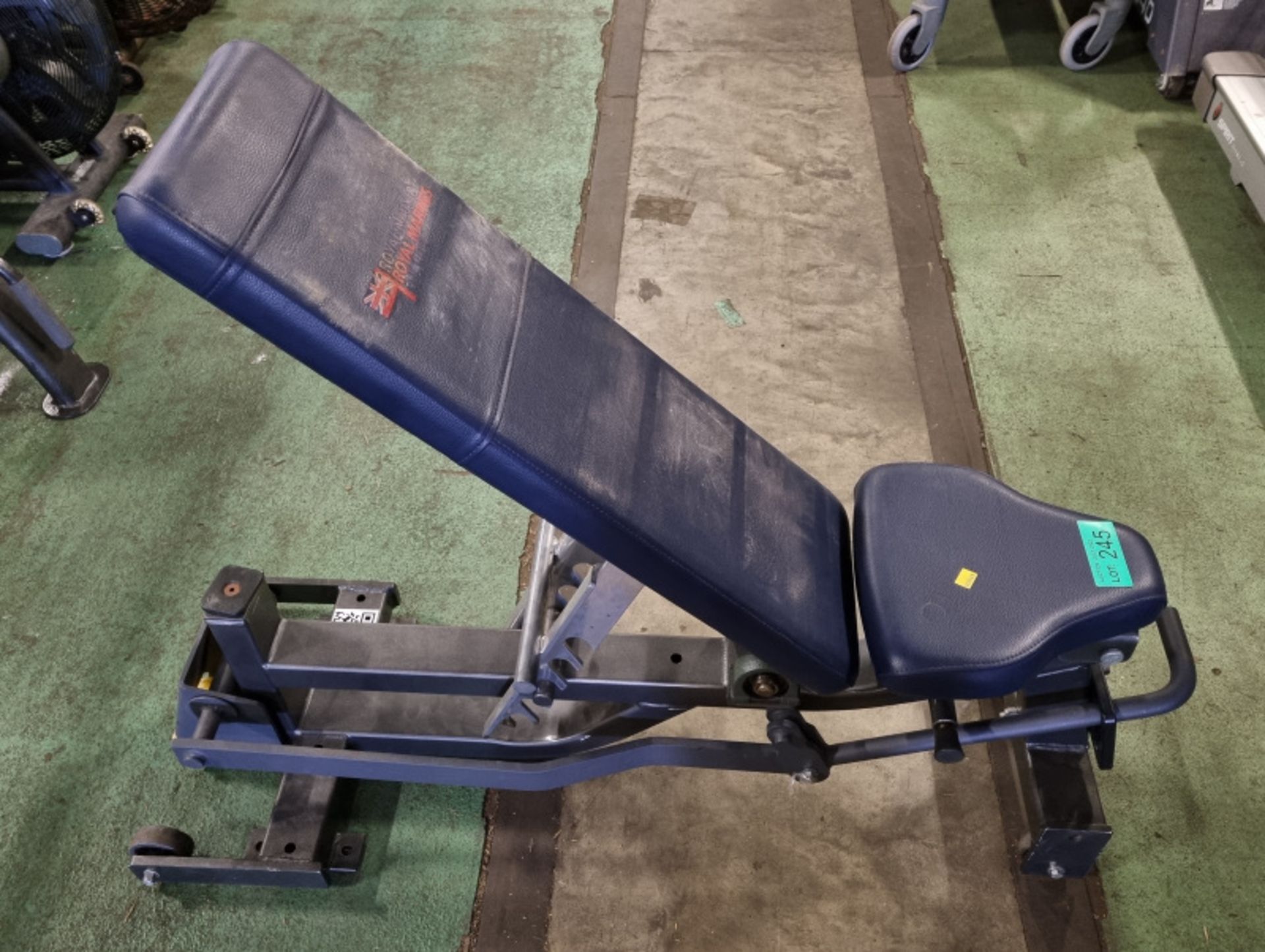 Adjustable incline weight bench - Image 3 of 4