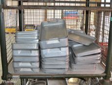 Baking trays - approx 100, Pans