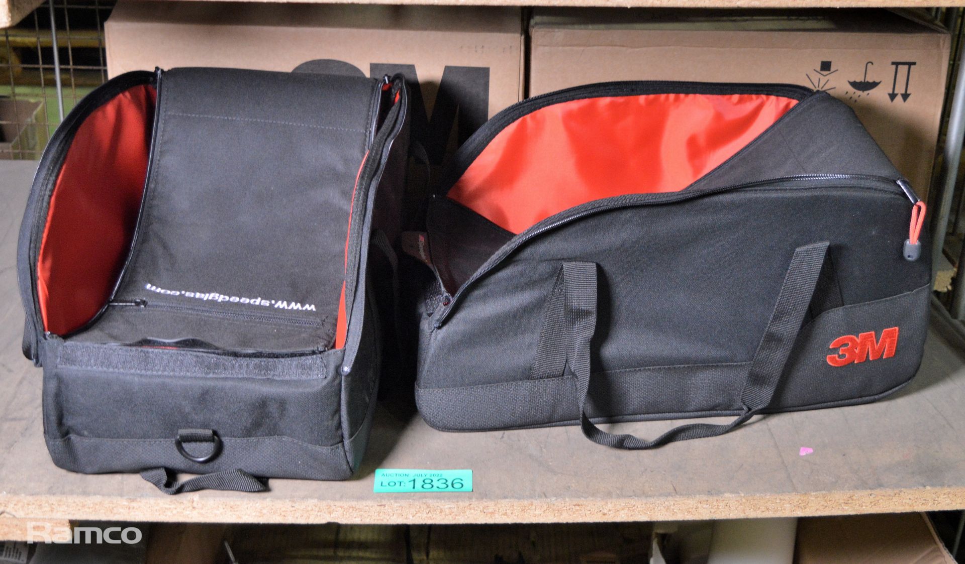 2x 3M Speedglas carry bags - AS NEW